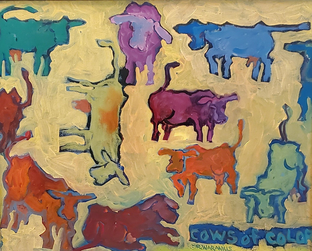Cows Of Color Art | Thistle Hill Studio