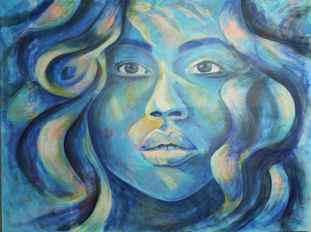 Blue Light Print Art | Cjulian Designs