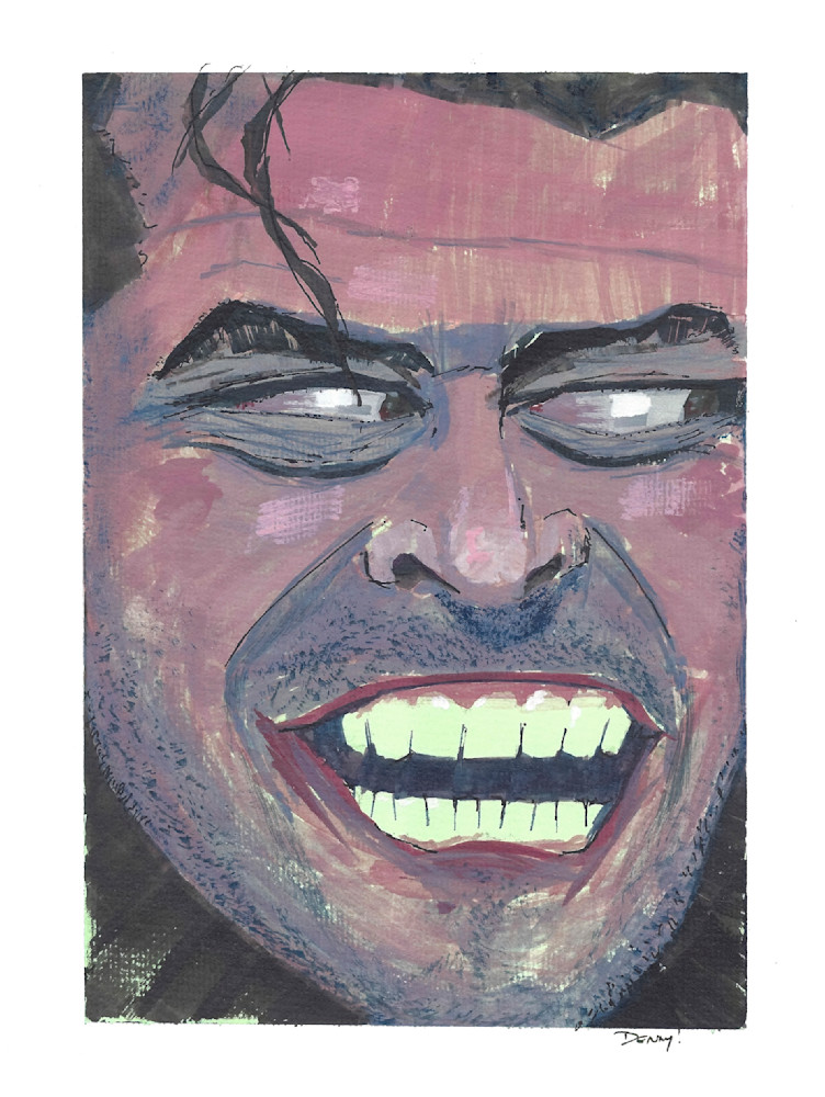 Here's Johnny 2021 Art | Denny Makes Stuff