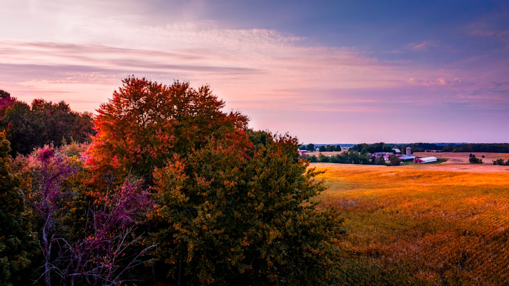 "Early Fall on the Farm" | Fine Art Photography by Dennis Caskey
