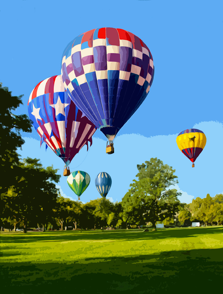 Balloon Lift Off Art IN the Moment Creative