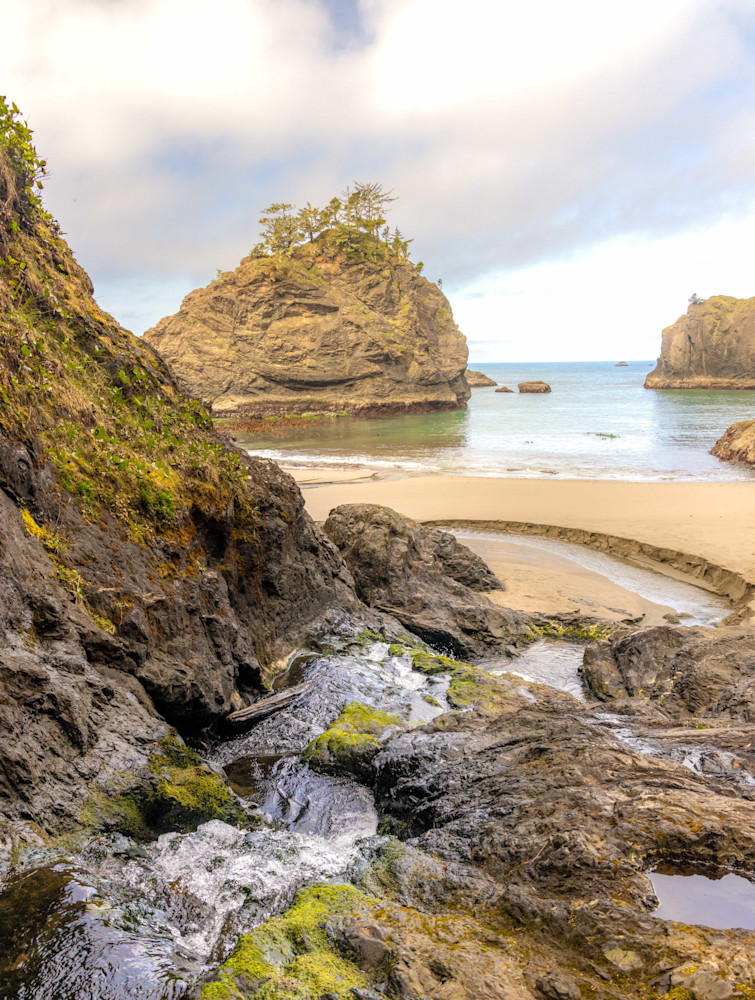 Secret Beach Stream, Oregon | Coastal Landscape Photography | Tim Truby