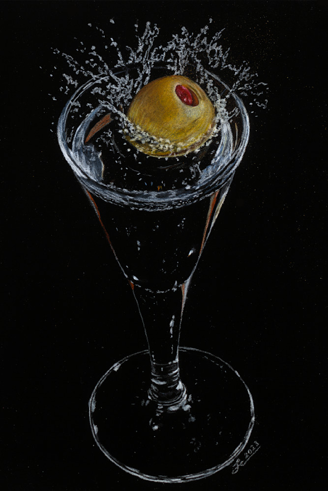 Martini Splash Art | Living Creatively