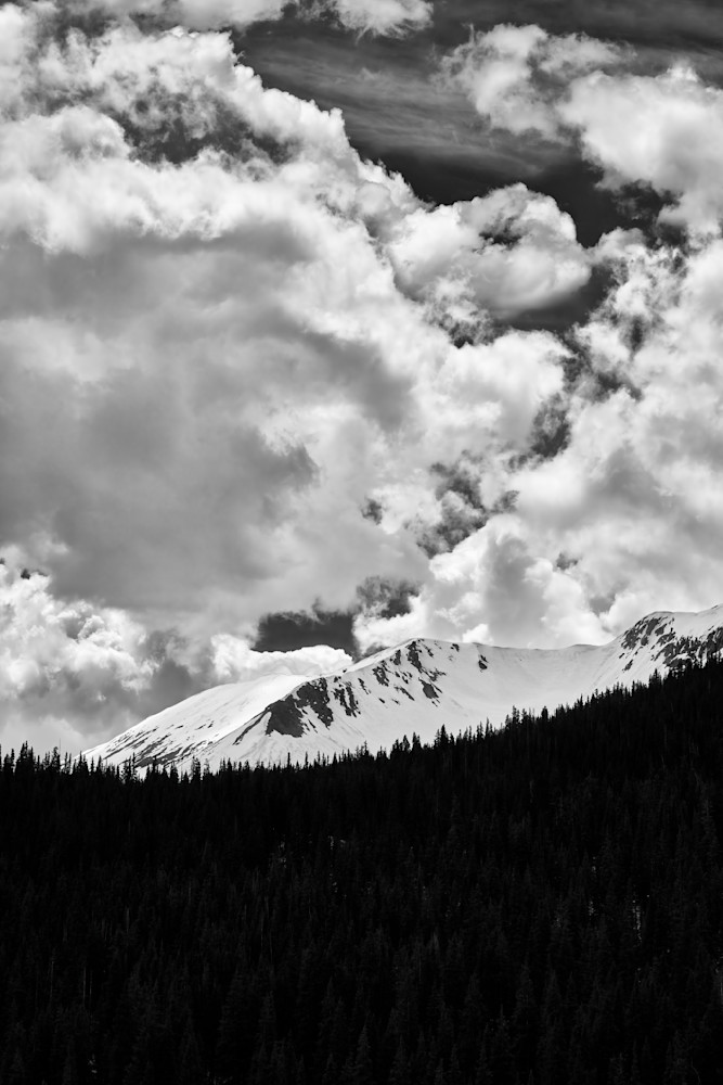 John E. Kelly Fine Art Photography – Ridge Peak - Land and Sky