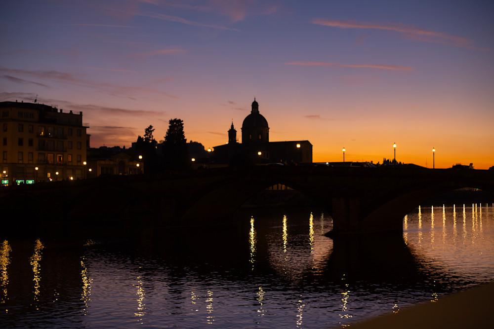 "Cathedral Of Santa Maria Del Fiore At Sunset" (Florence, Italy) Photography Art | Jim Storm Photography