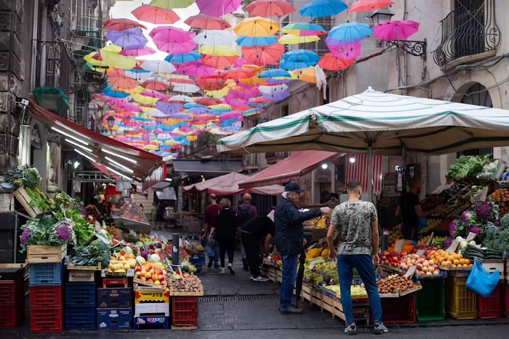 "Farmer's Market" (Catania, Sicily) Photography Art | Jim Storm Photography