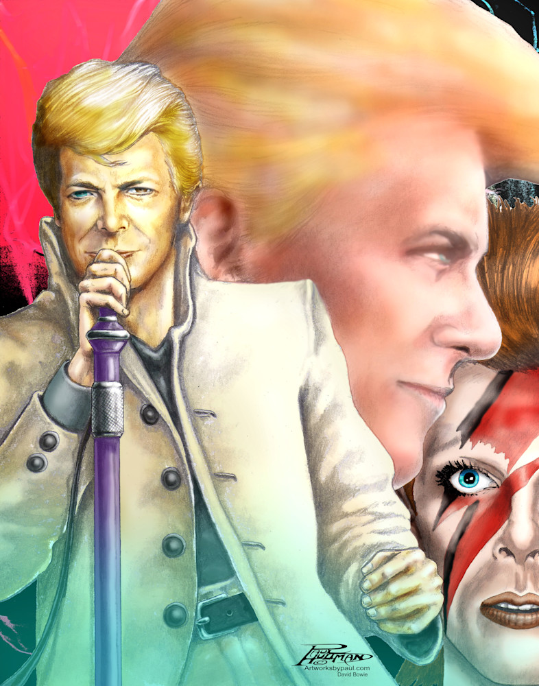David Bowie Art | New Age Illustrations