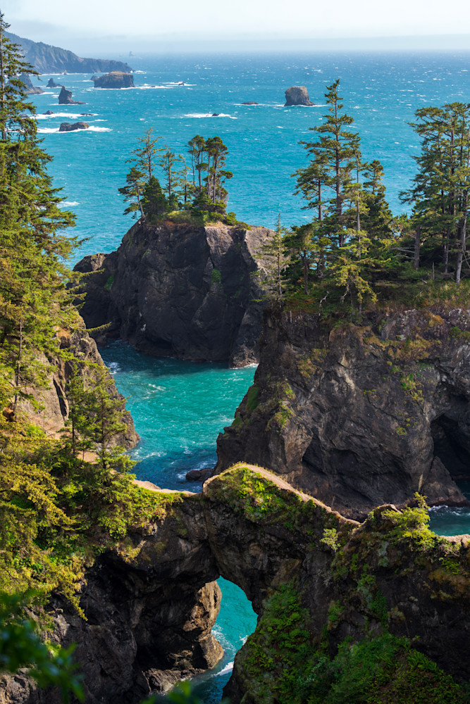 Natural Bridges Oregon Coast Photography Art | 6K Visuals