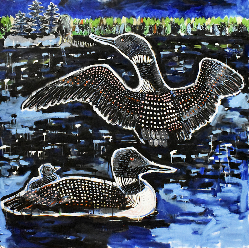 The Loons Art | eddie hamilton art