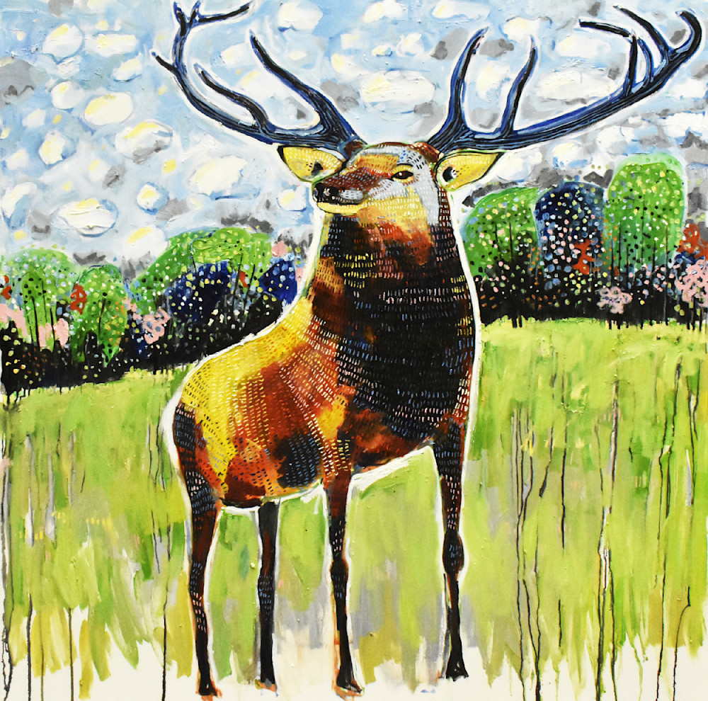 Elk Art | eddie hamilton art