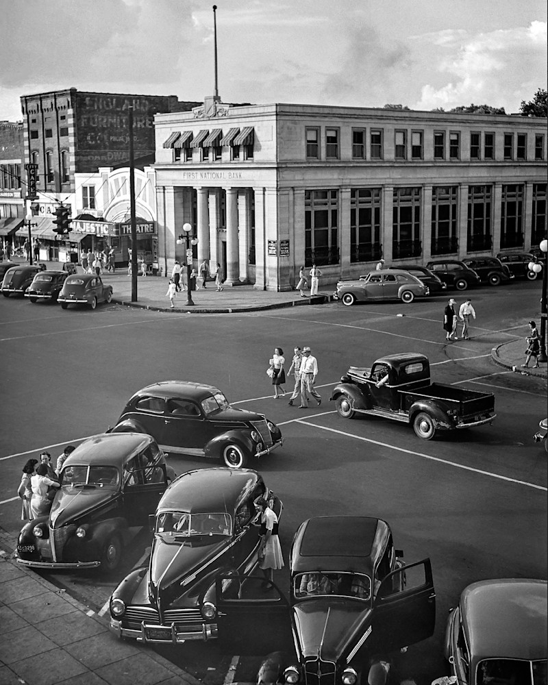 Saturday Afternoon In Florence, Alabama. 1942  Photography Art | Arthur Rothstein Legacy Project LLC