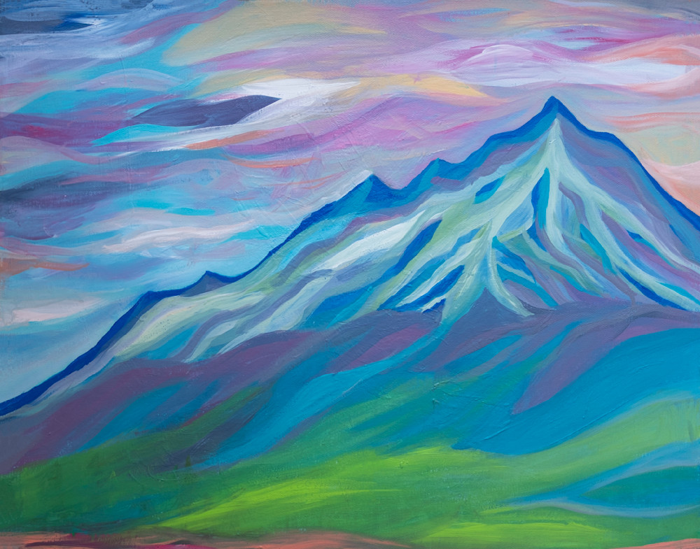 Colorful Big Horn Mountains Art | Home In Wyoming