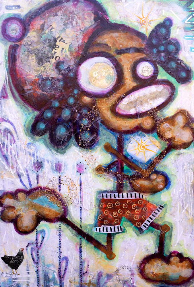 Running Man Art | Nicole Collie Art