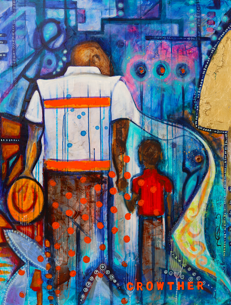 Father And Sons Art | Nicole Collie Art