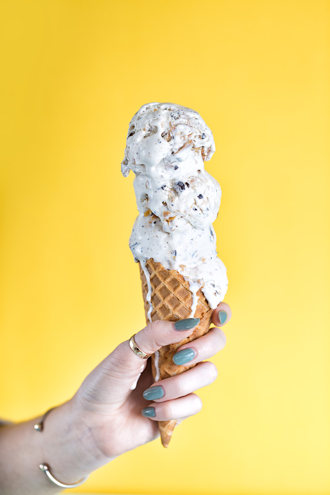 Ice Cream Cone Photography Art | Fern Creative Media LLC
