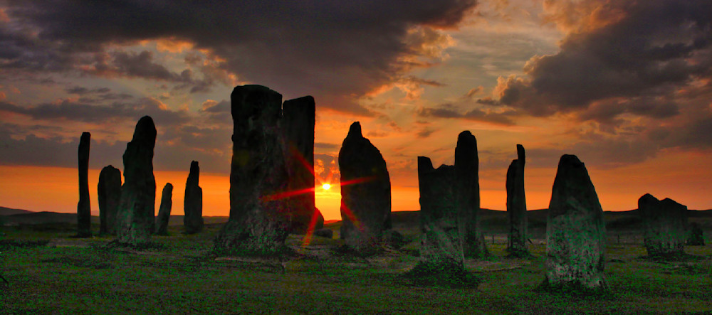 Callanish Standing Stones   Panorama    Scotland Photography Art | Anne Majusiak Photography