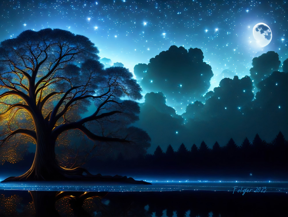 Golden Tree  Art | Jacob Folger Artist