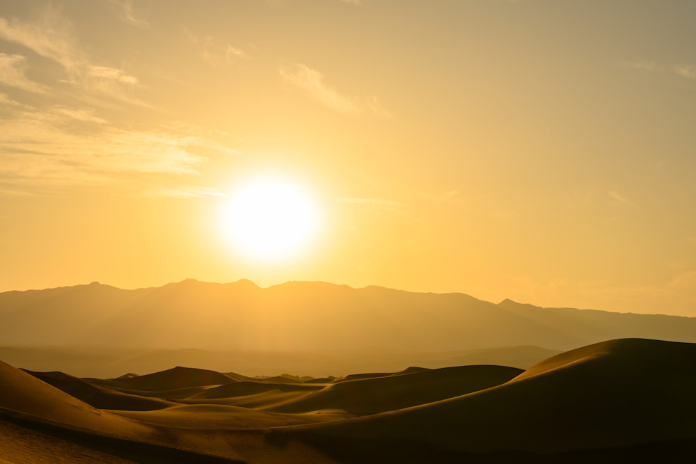 Death Valley At Sunrise Photography Art | Aaron Miller Photography 