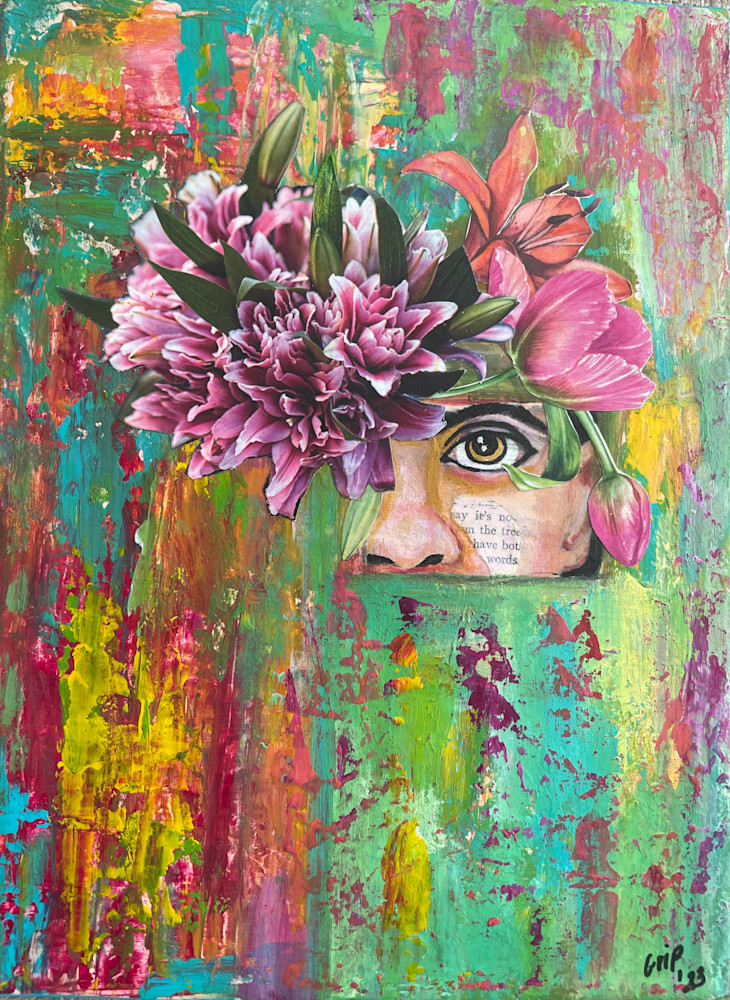 When Flowers Weep Art | Beautiful Purpose Art