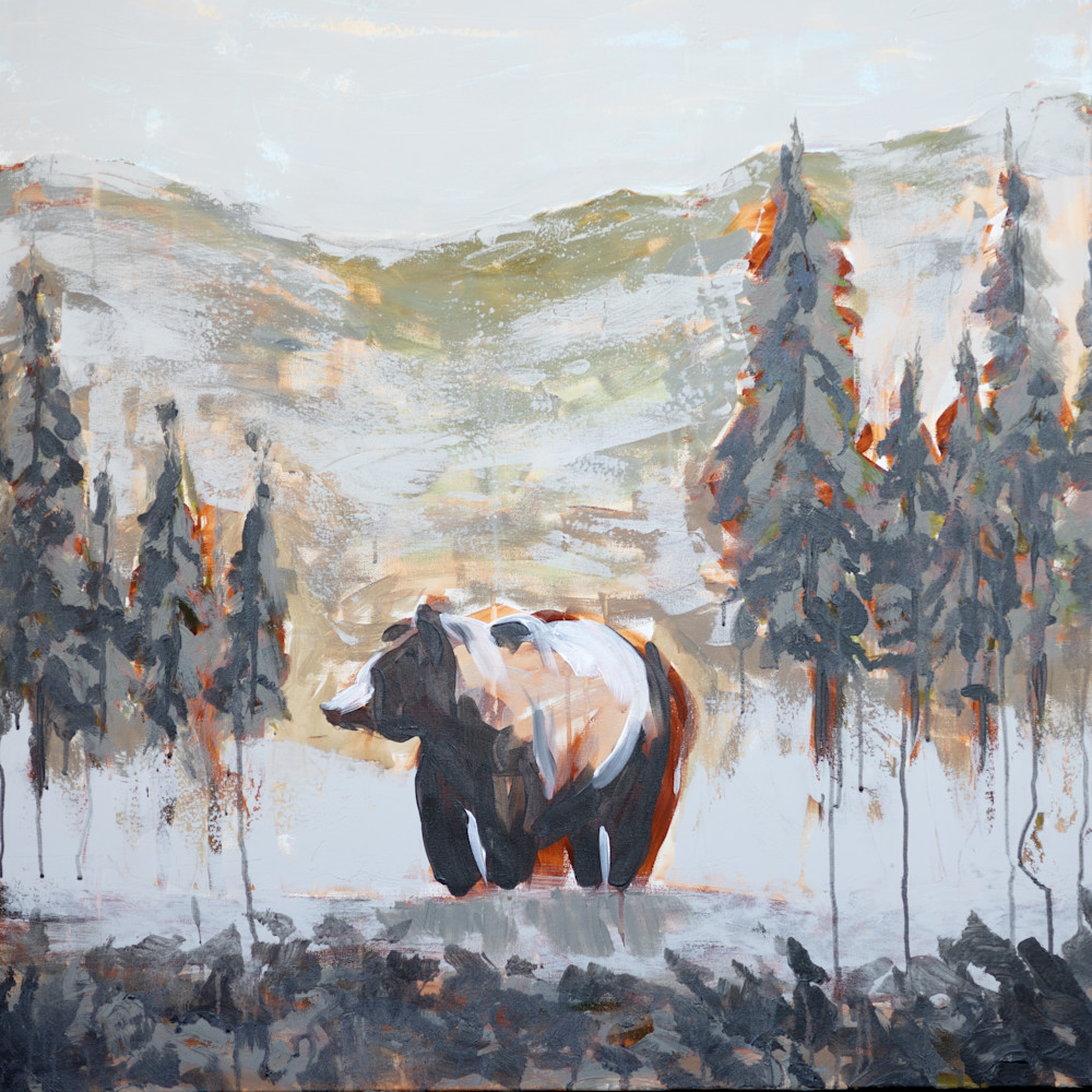 Grizzly | Bear Painting | Niki Baker Art