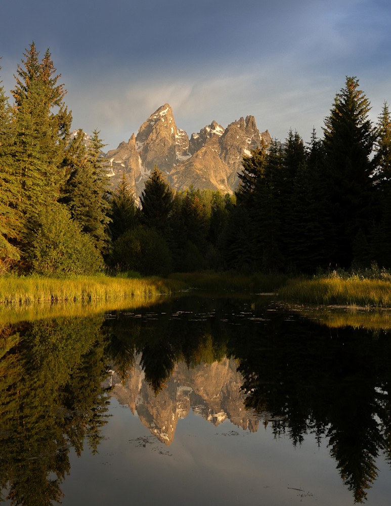 The Grand Teton Mountains From Swarbacher's Landing Photography Art | Jeremy Parker Photographer