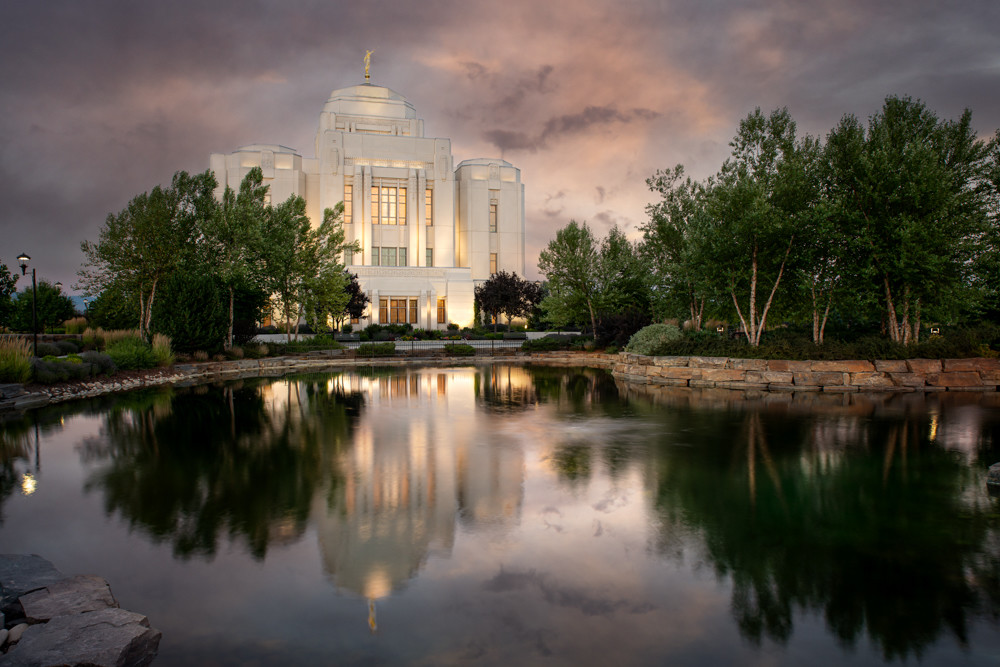 Meridian Idaho Temple - Eternal Reflection