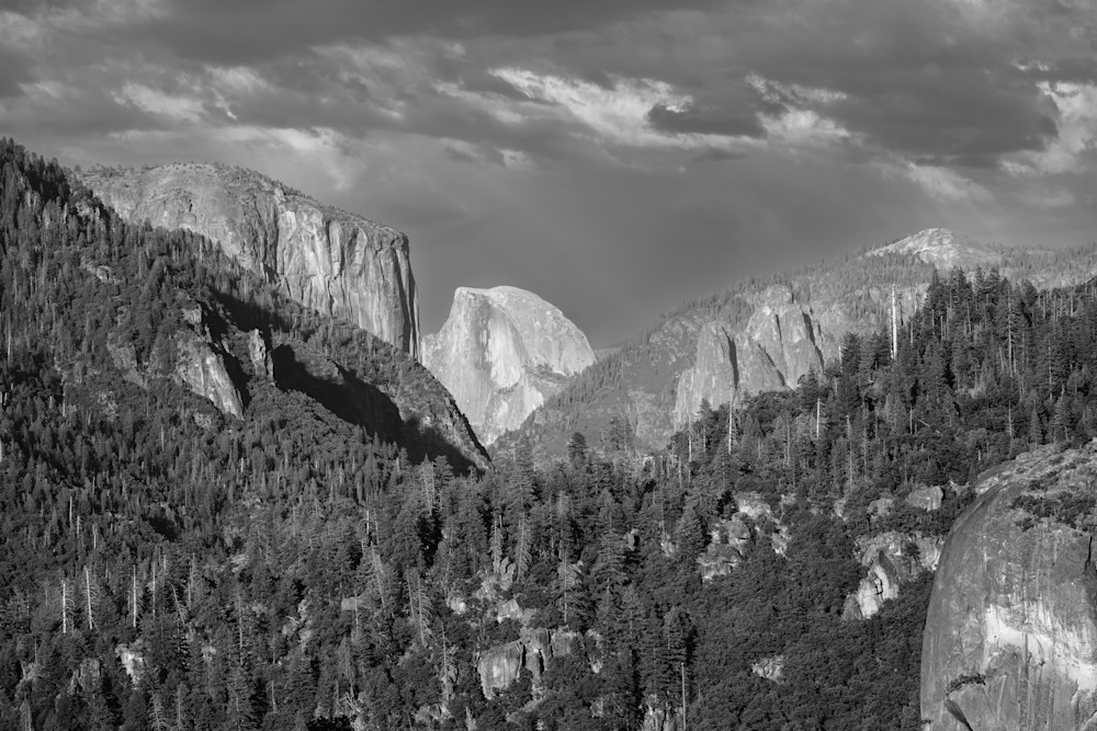 Three Peaks Of Yosemite Valley Photography Art | Anand's Photography