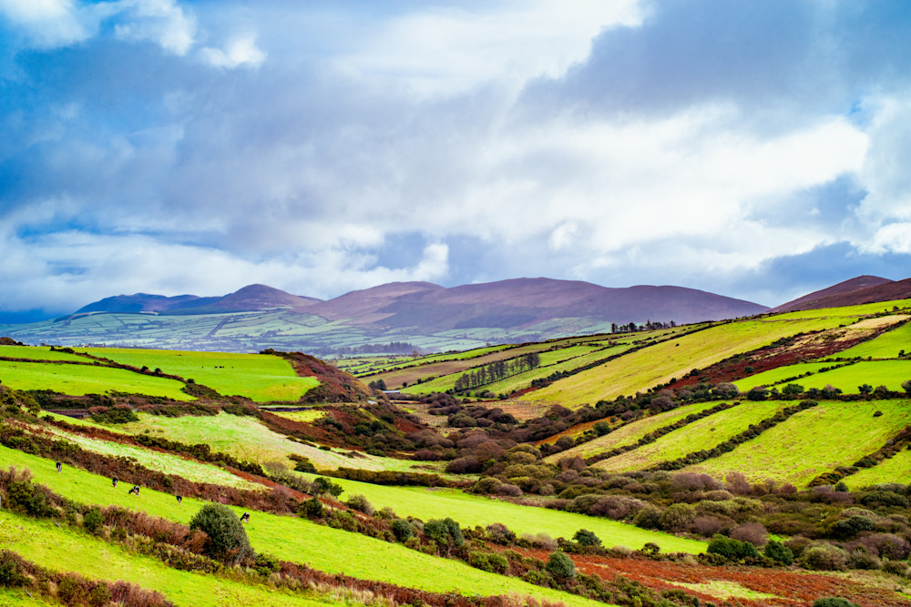 County Kerry - The rolling bucolic hills of County Kerry, Ireland - Fine Art Photography Print