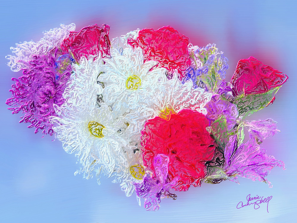 Beautiful Bouquet  Art | Jeanie Campbell