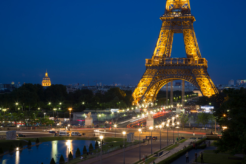 Eiffel Tower at Blue Hour