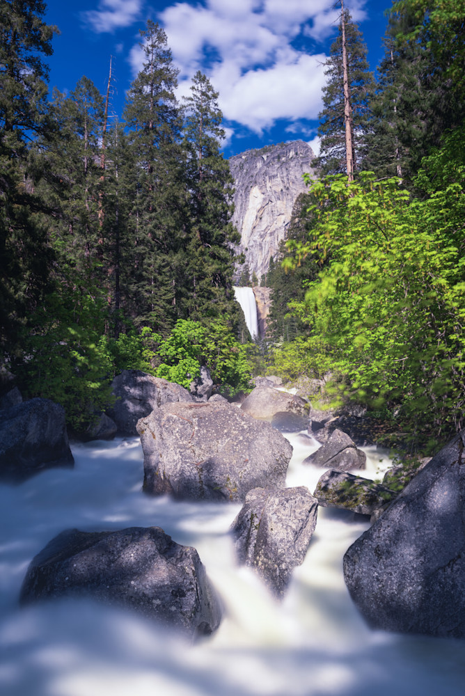 Vernal Falls From The Footbridge In Yosemite  Photography Art | Anand's Photography