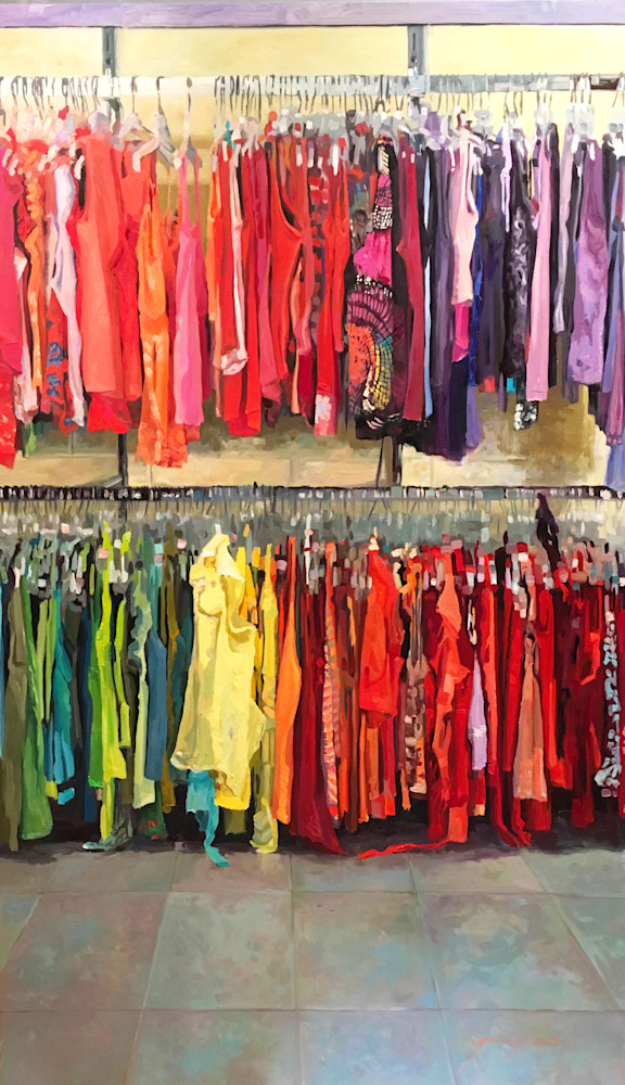 Goodwill With Yellow Shirt Art | JULIECREWS Fine Art