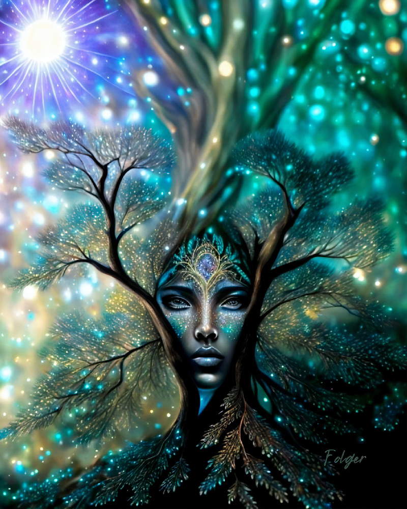 Tree Woman Art | Jacob Folger Artist