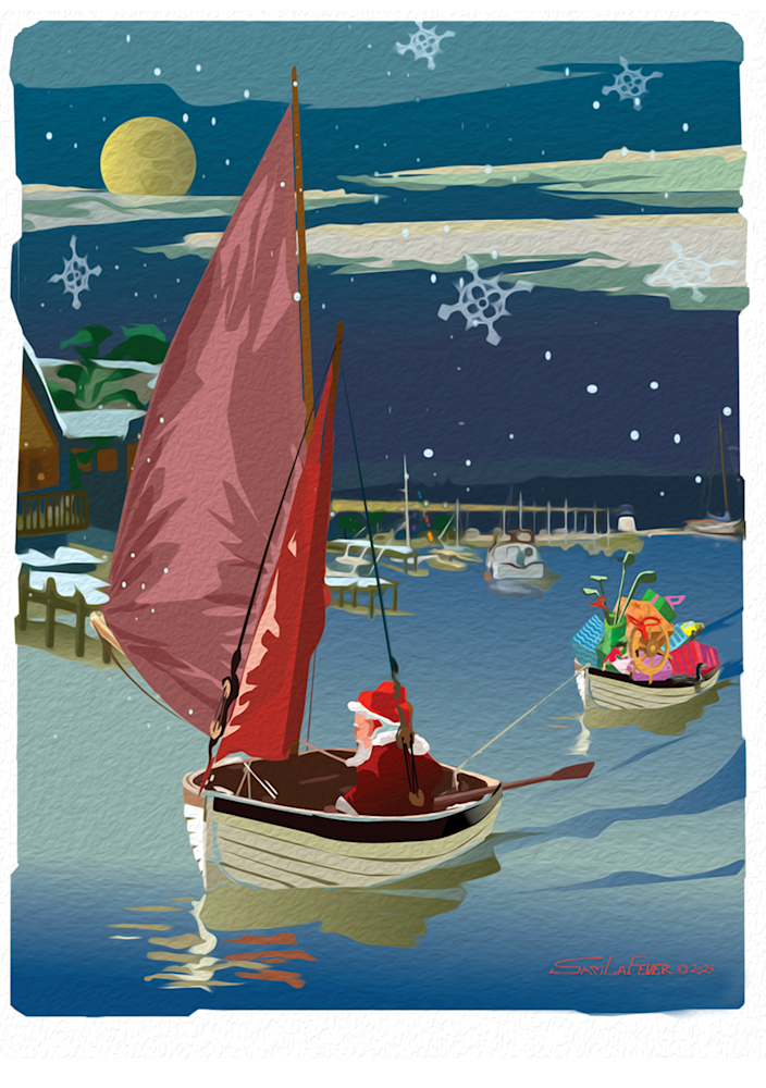 Santa's Saiboat | Sam LaFever