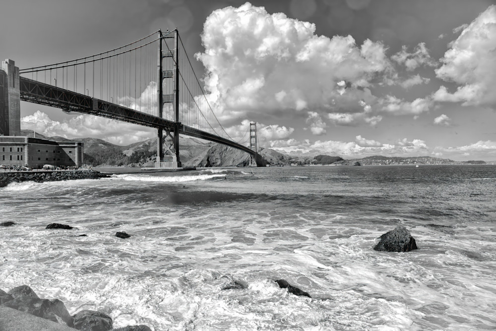 Golden Gate Bridge From Fort Point Photography Art | Anand's Photography