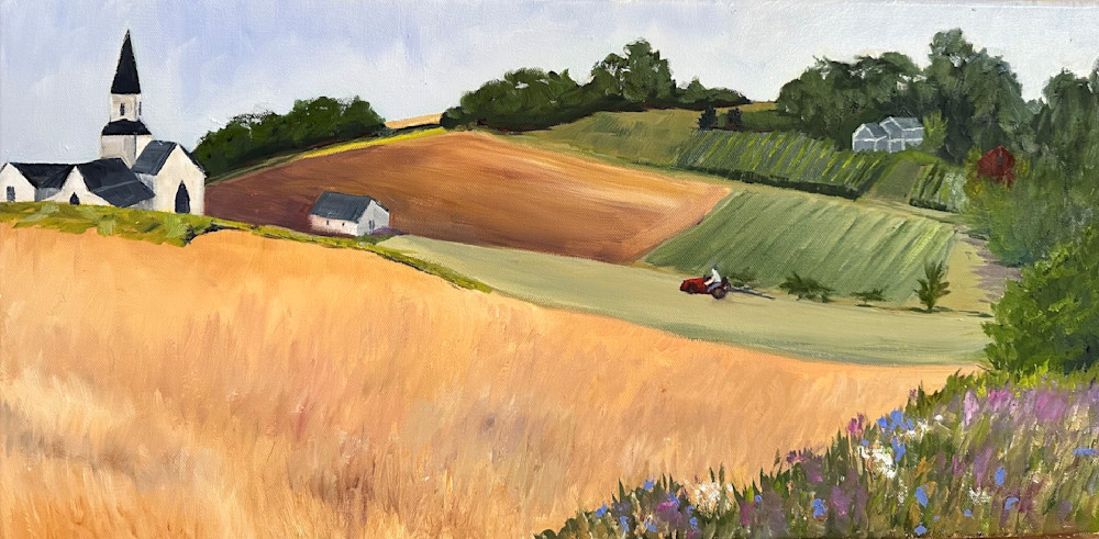 Field Of Wheat Art | Verjo Art