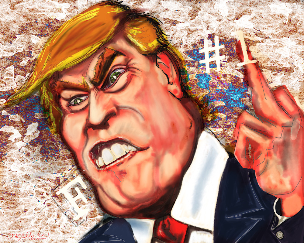 F#1 ( Trump) Art | crazyaldo.com