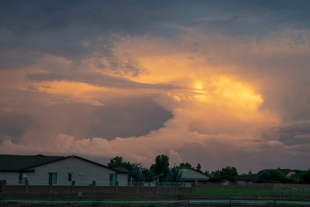 Sunset Storm Clouds 0022 Photography Art | John Wolf Photo