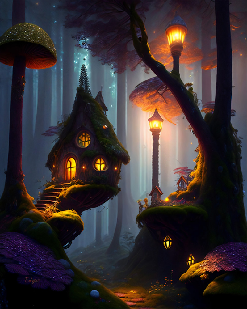 Mystic Walk  Art | Jacob Folger Artist