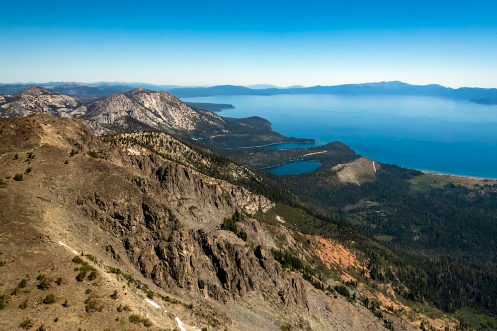 Desolation Wilderness North To Lake Tahoe Photography Art | Great Wildlife Photos, LLC