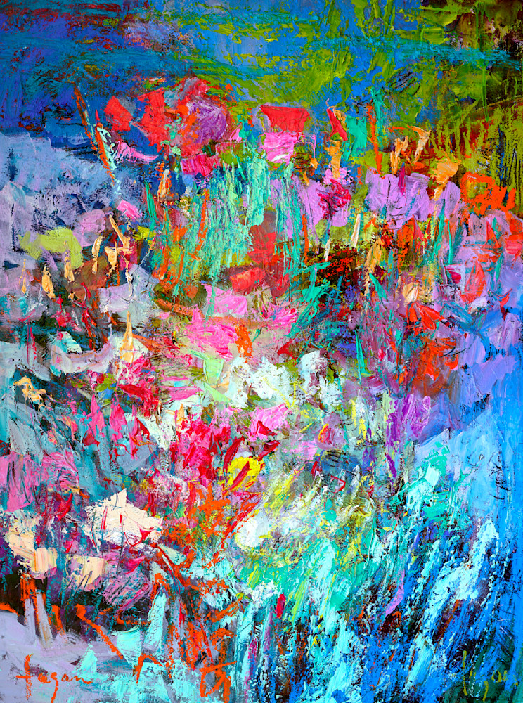 Forevermore II, Flower essence Painting by Dorothy Fagan