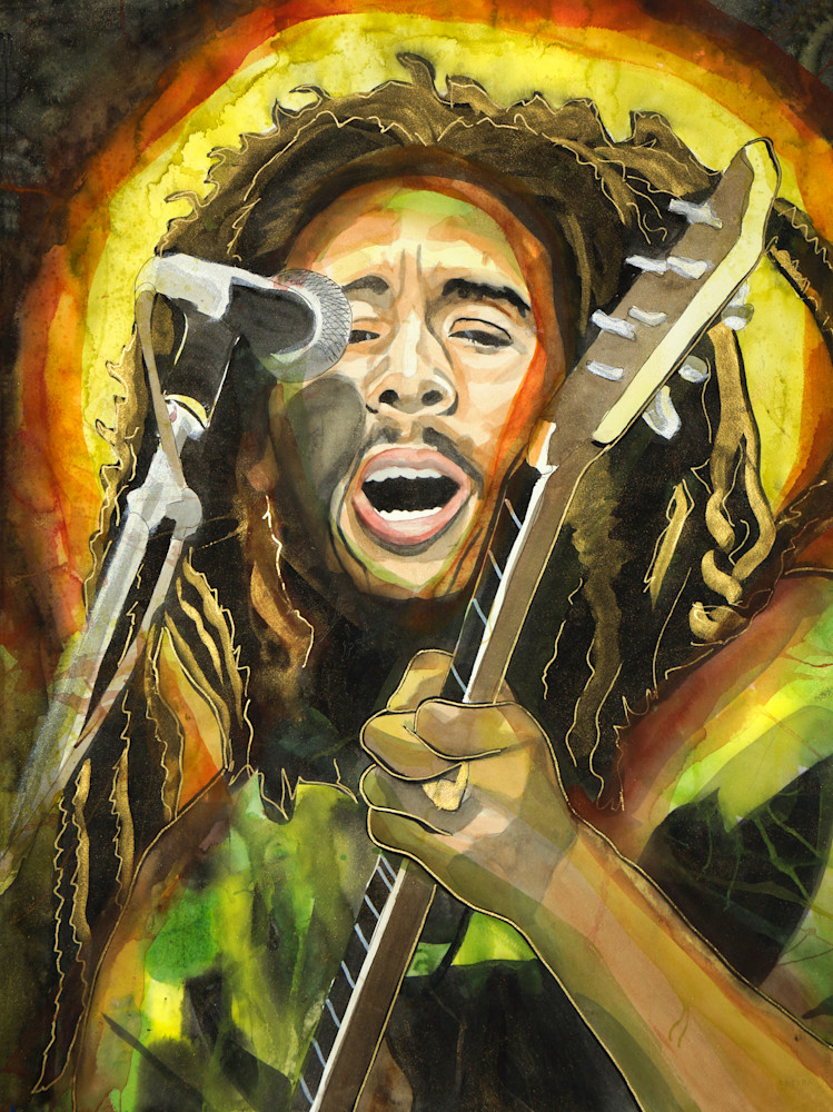 Bob Marley Lf Art | William K. Stidham - heART Art
