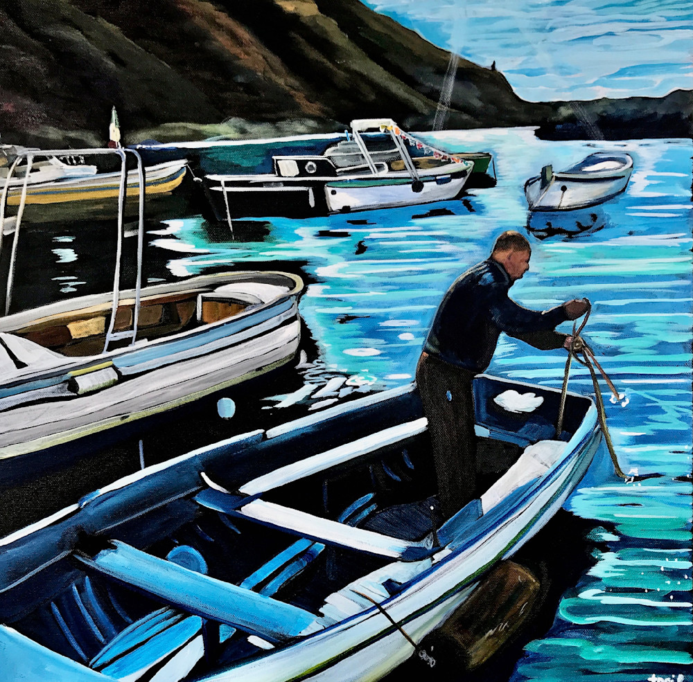 Fishing Villiage   Procida Art | Toril Art