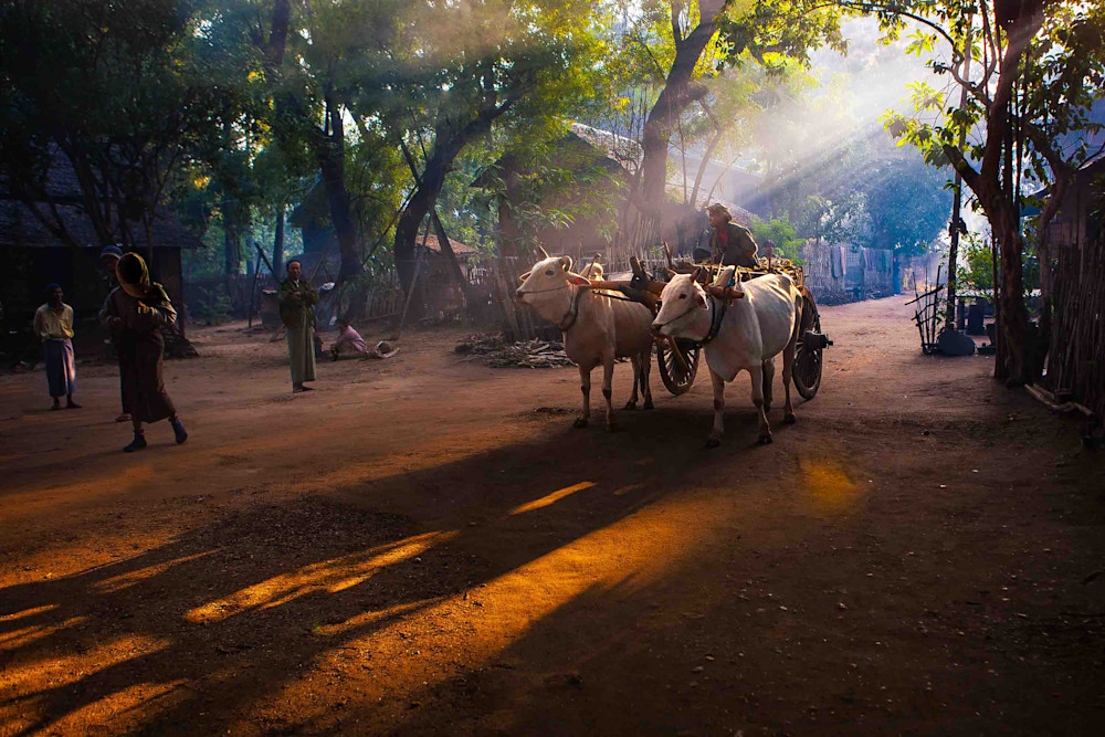 A Burmese Village Awakens Photography Art | Doug Adams Photography