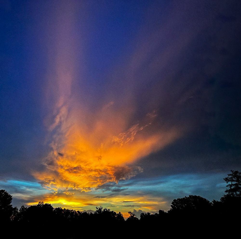 Fires Of Helios Square Clr Art | Sky + Sparks Luxury Fine Art