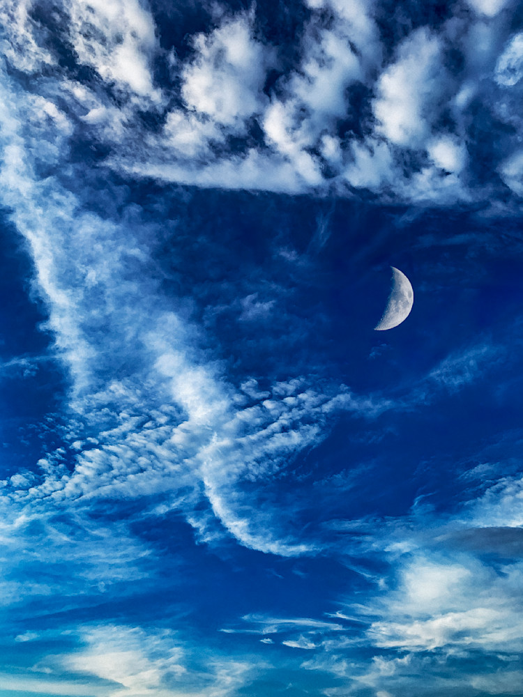 Chaos Begins Vertical Clr Art | Sky + Sparks Luxury Fine Art