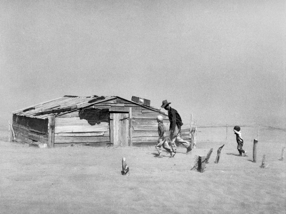 Dust Storm. Cimarron Co., Ok. 1936 Photography Art | Arthur Rothstein Legacy Project LLC