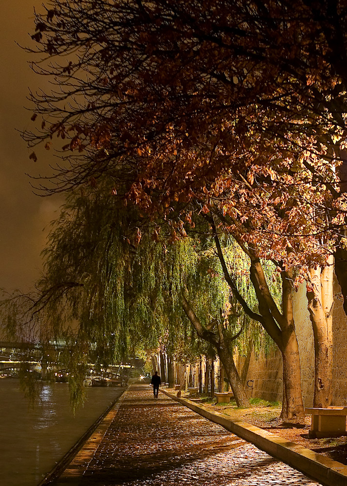 Evening Stroll On The Seine Photography Art | Doug Adams Photography
