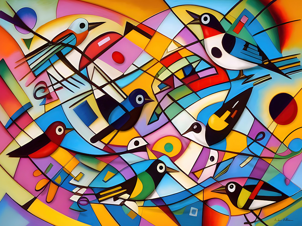 Good Morning, Birds Art | Andrea Hellman