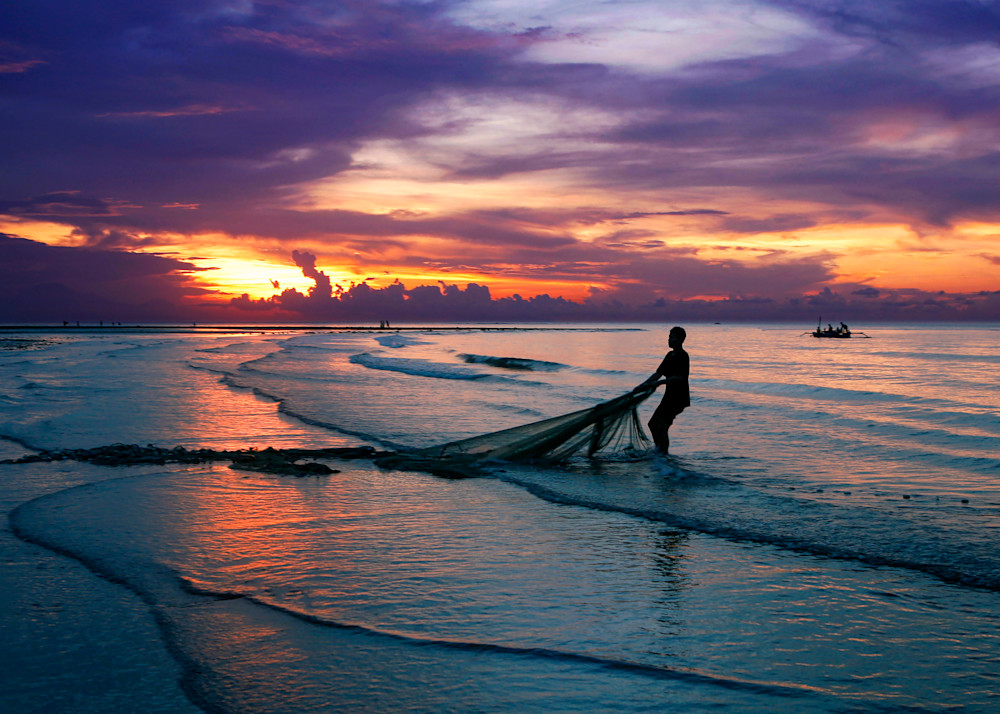 Balinese Fisherman Photography Art | Doug Adams Photography